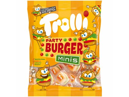 Trolli Party Burger Minis 17x10g