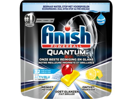 Finish Quantum Powerball tablety do myčky s citrusovou vůní 32 ks