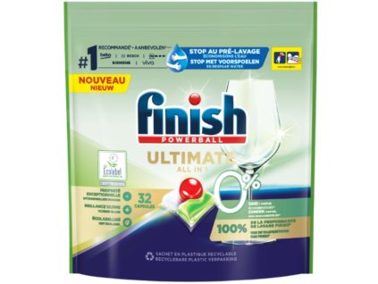 Finish Powerball Ultimate All in 1 0% kapsle do myčky 32 ks