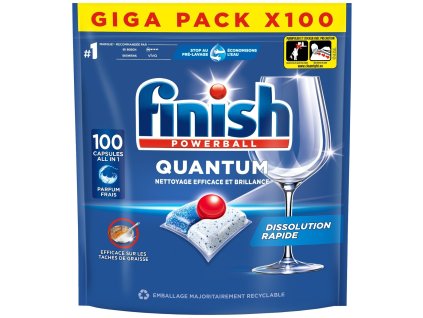 Finish Quantum Powerball All in One kapsle do myčky 100 ks