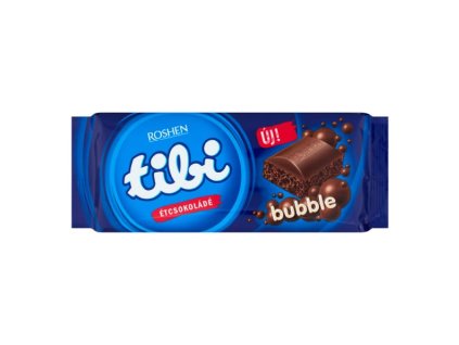 Tibi horká bublinková čokoláda 80g