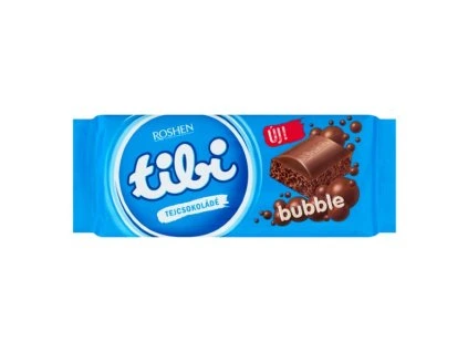 Tibi bublinková mliečna 80g