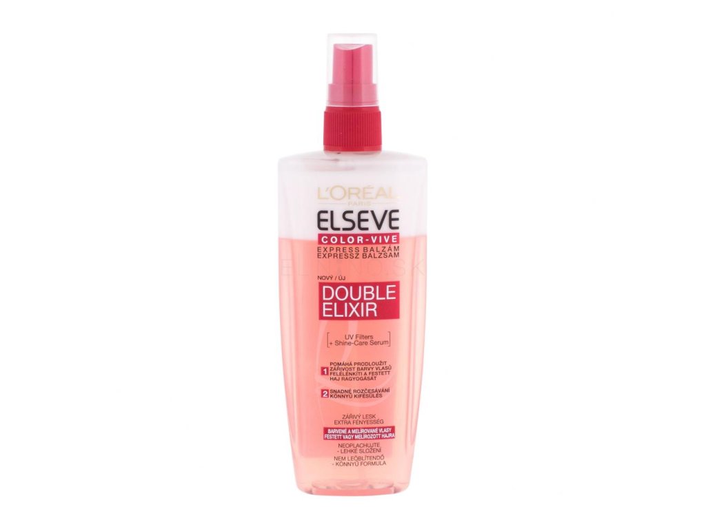 l oreal paris elseve color vive double elixir bezoplachova starostlivost pre zeny 200 ml 352978