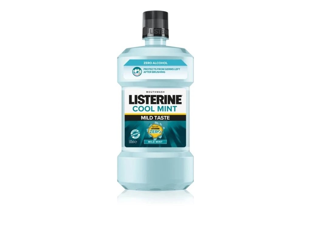 48486 listerine cool mint zero mild taste 500ml