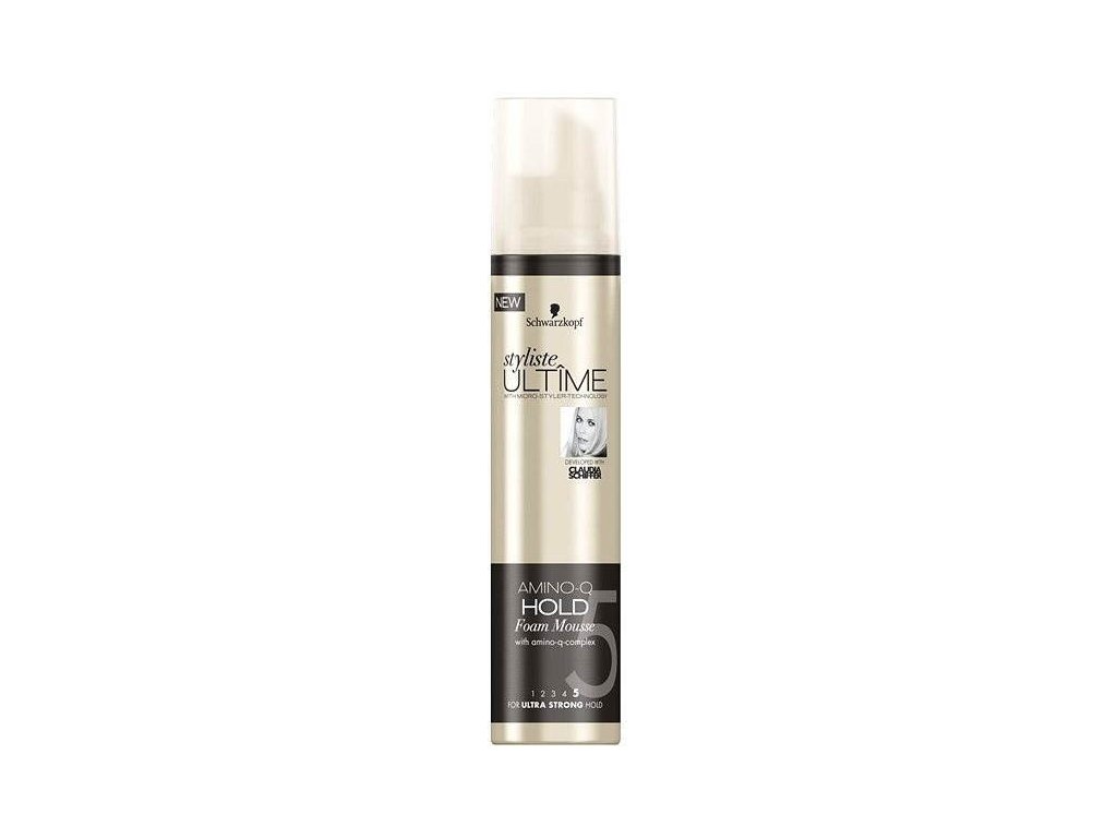 Schwarzkopf Styliste Ultime Amino Q Hold penové tužidlo 200 ml