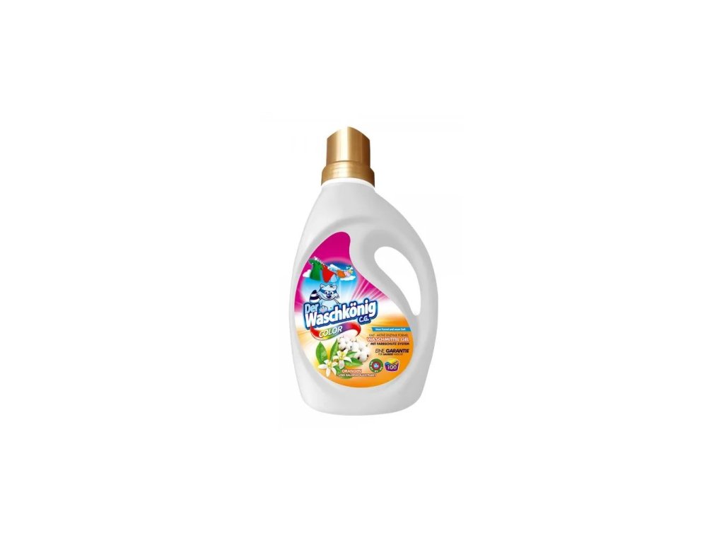 10342 waschkonig gel 3l orangen und baumwollextrakt color 100 wl 4260418934410