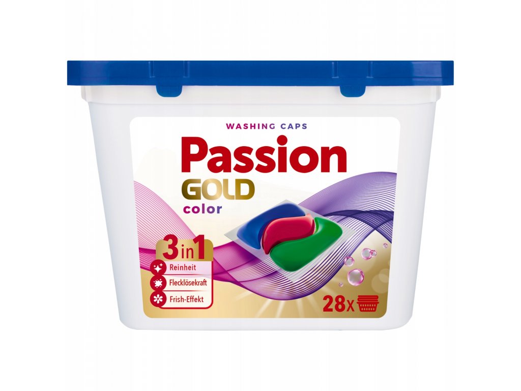 Passion Gold Color Kapsulki do Prania Koloru 28szt