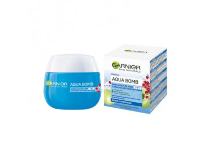 GARNIER Skin Naturals Aqua Bomb, hydratačný antioxidačný denný gélový krém 3v1 50m