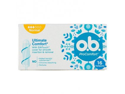 25947 o b pro comfort normal ultimate tampon 16ks