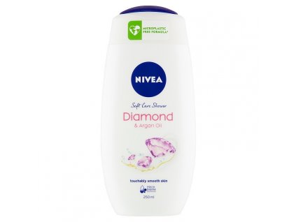 Nivea Diamond & Argan Oil Ošetrujúci sprchovací gél 250 ml