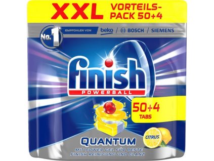 Finish Powerball Quantum Citrus tablety do umývačky riadu 54ks