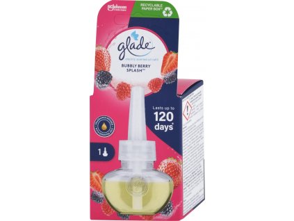 glade napln do elektrickeho osviezovaca vzduchu bubbly berry splash