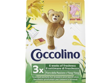 Coccolino Sachet vôňa do šatníka Passion Ylang Ylang 3 ks