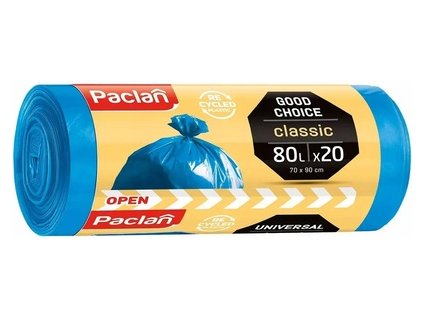 Paclan Vrecia na odpad CLASSIC 80l - 20ks