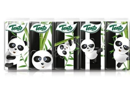 TENTO Panda vreckovky (10x10ks)