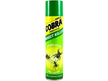 SUPER COBRA Insect Killer sprej proti lezúcemu hmyzu 400ml