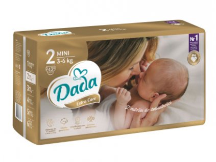 Dada Premium Extra Care Little One 2 Mini Eko plienky 43ks 3 6kg