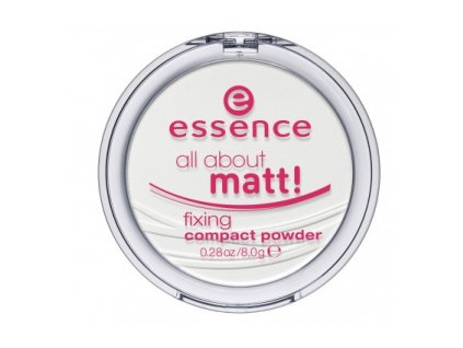 Essence All about matt! kompaktný púder s matným efektom 8g
