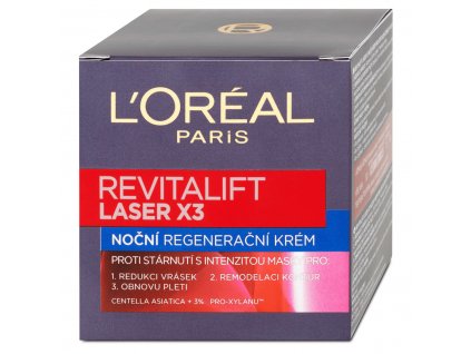 l oreal paris nocny regeneracny krem revitalift laser x3