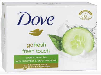 Dove Go Fresh Touch Uhorka a Zelený čaj mydlo 100 g