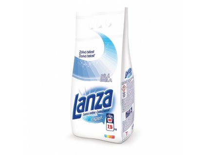 Lanza White Fresh & Clean prášok na pranie 7,5kg 100PD