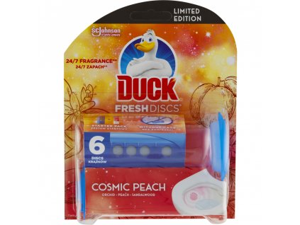 719987 duck cosmic peach fresh discs wc blok 36ml 1