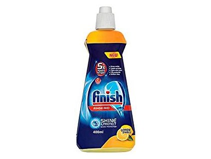 Calgonit Finish Shine & Dry Lemon, leštidlo do myčky 400 ml