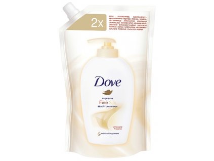Dove Silk tekuté mydlo 500ml náplň