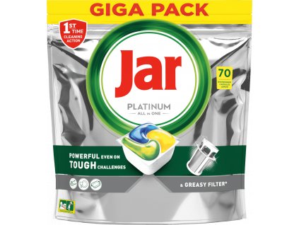 jar kapsuly do umyvacky riadu platinum all in one lemon giga pack