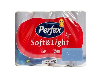 Perfex toaletný papier 24ks 3vrst.