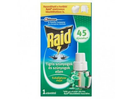 Raid Eucalypt náplň do elektrického odparovača 27ml