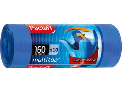 20105 paclan multitop pevne vrecia na odpad 4 uvazovacie rohy 160l 10ks