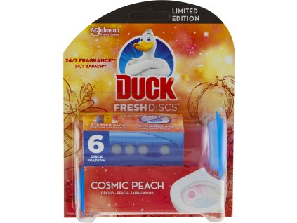 719987 duck cosmic peach fresh discs wc blok 36ml 1
