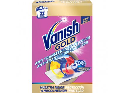 Vanish Gold utierky na zachytenie farby prádla 32ks