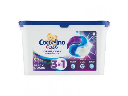 Coccolino Care black & dark kapsule 40 PD