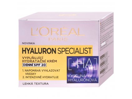 l oreal paris denny krem hyaluron specialist ha of 20