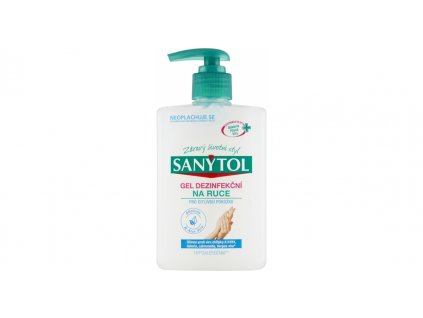 789096 sanytol sensitive dezinfekcni gel na ruce 250 ml