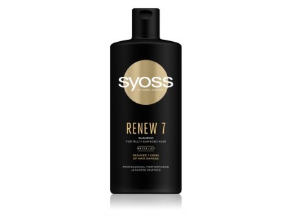 syoss renew 7 intenzivne regeneracny sampon pre velmi poskodene vlasy