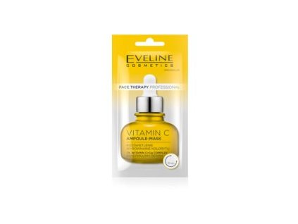 eveline cosmetics face therapy vitamin c kremova maska pre rozjasnenie pleti