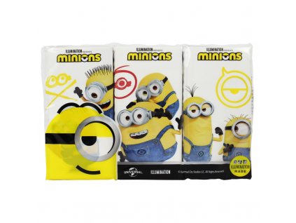 minions fazzoletti 6 pacchetti x 9 fazzoletti 4 veli bambini