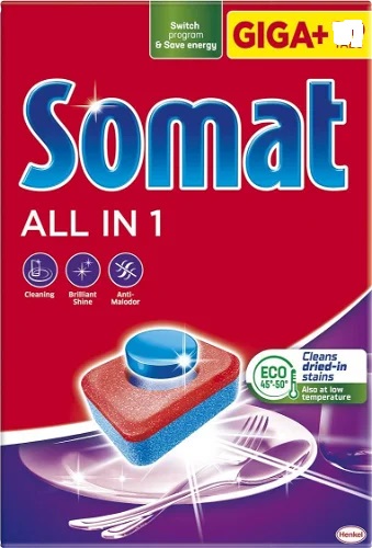 E-shop Somat ALL IN 1 EXTRA tablety 90db