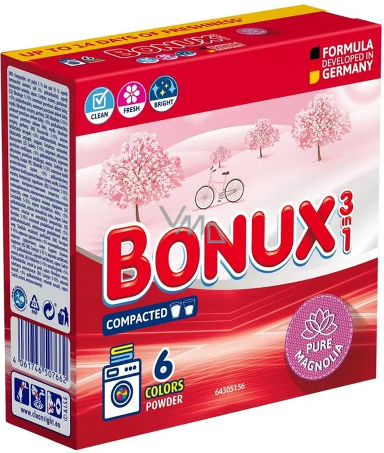 E-shop Bonux Magnolia prací prášok 400g, 4 praní