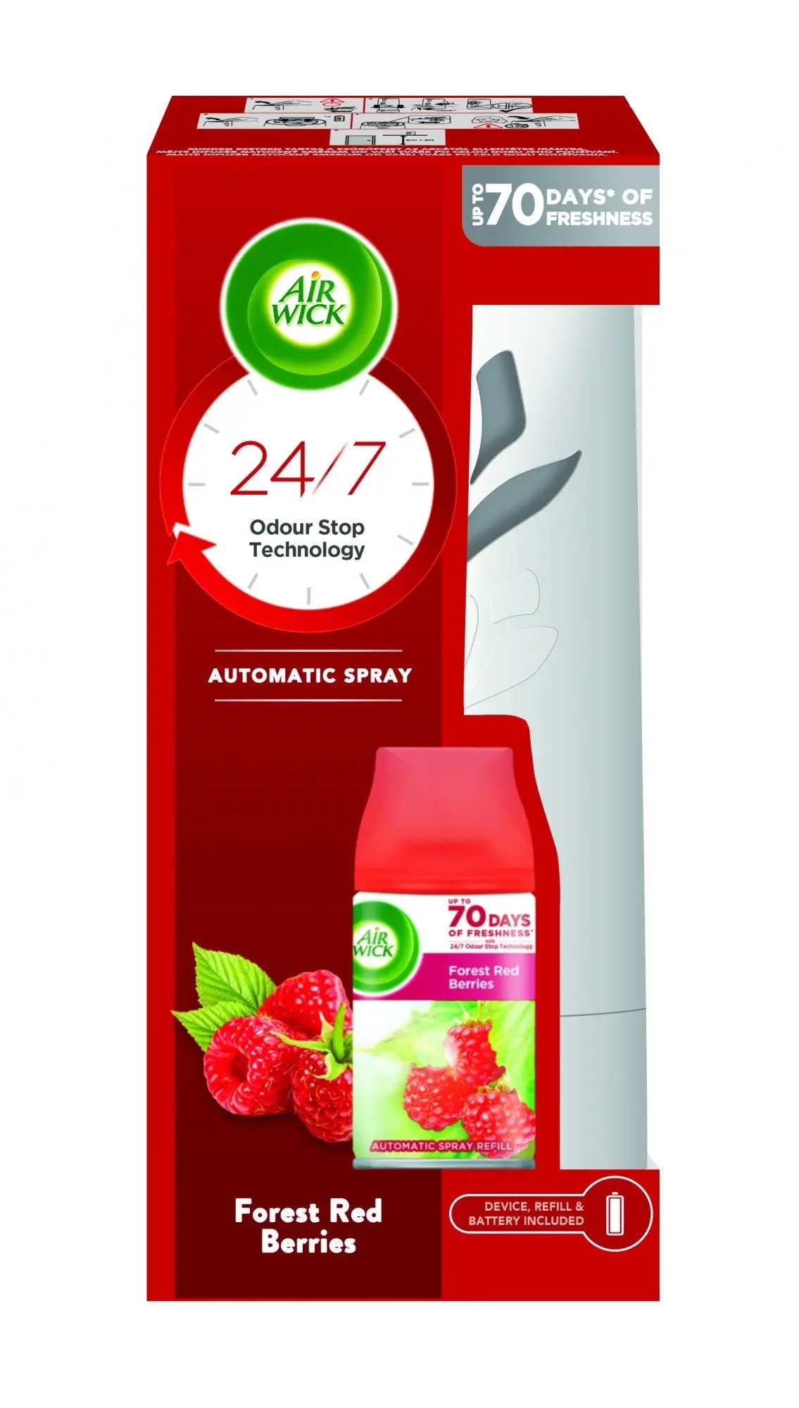 Air Wick Freshmatic Lesné ovocie 250ml+strojček