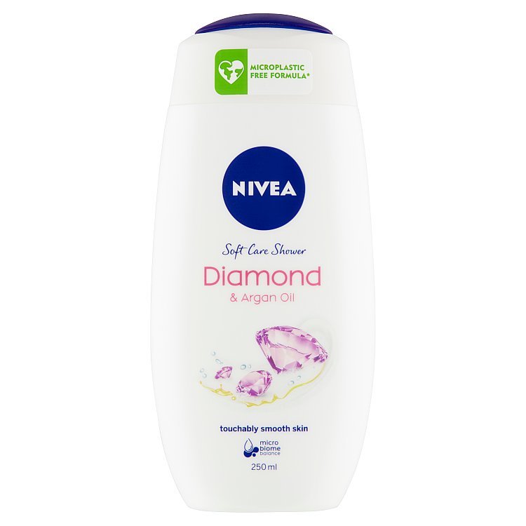 E-shop Nivea Diamond & Argan Oil Ošetrujúci sprchovací gél 500 ml