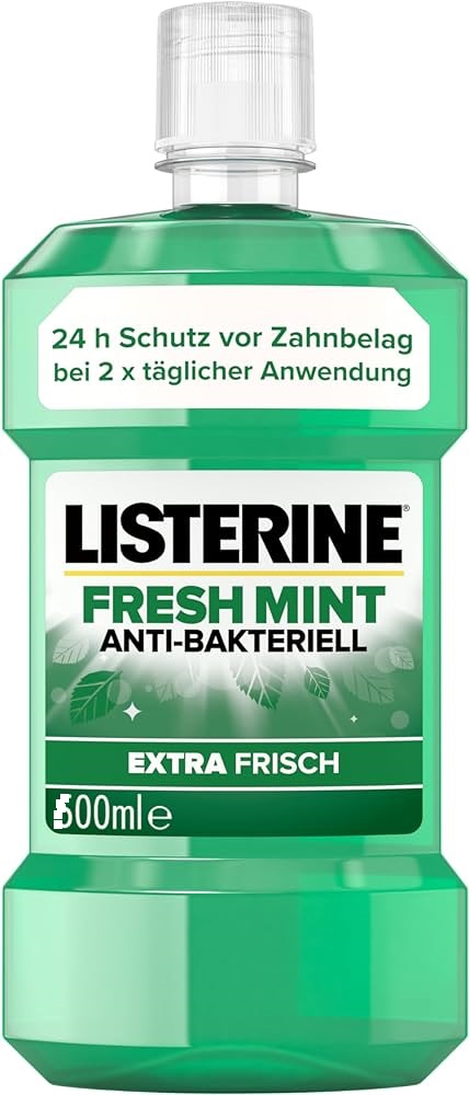 E-shop Listerine Listerin Fresh Mint Anti-Bakterial Extra Fresh 600ml