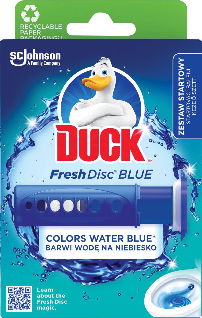 DUCK Fresh Discs WC gél náhrada 2x36ml Colors blue