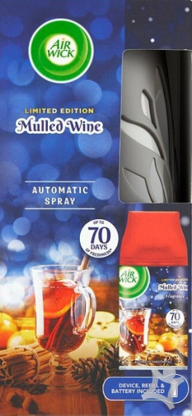 E-shop Air Wick Essential Oils Freshmatic Varené víno 250ml + strojček