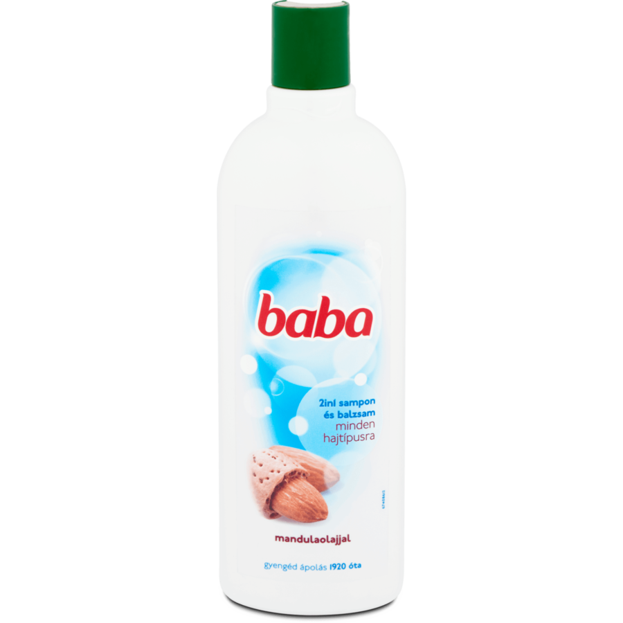 Baba 2 in 1 šampón mandlovym olejom 400ml