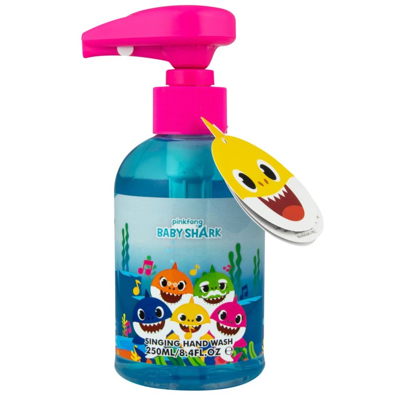 E-shop Disney Baby shark spievajúce tekuté mydlo 250ml