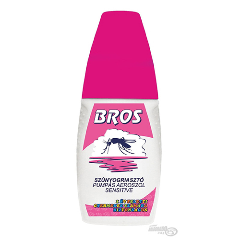 E-shop Bros Sensitive repelent proti klieštom a komárom 50ml